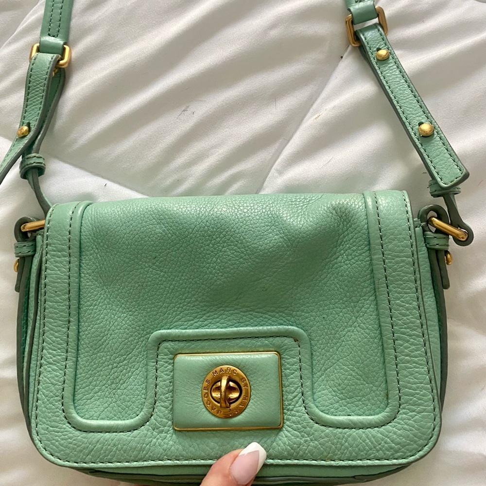 Marc Jacobs Mint Colored Crossbody - Picture 1 of 5
